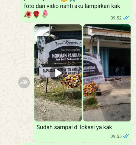 Pengiriman Karangan Bunga Muncul